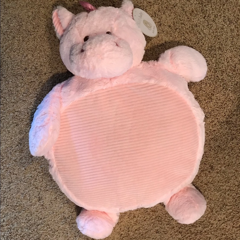 NWT Pink Unicorn Baby Play Mat 35" Round 🦄💗